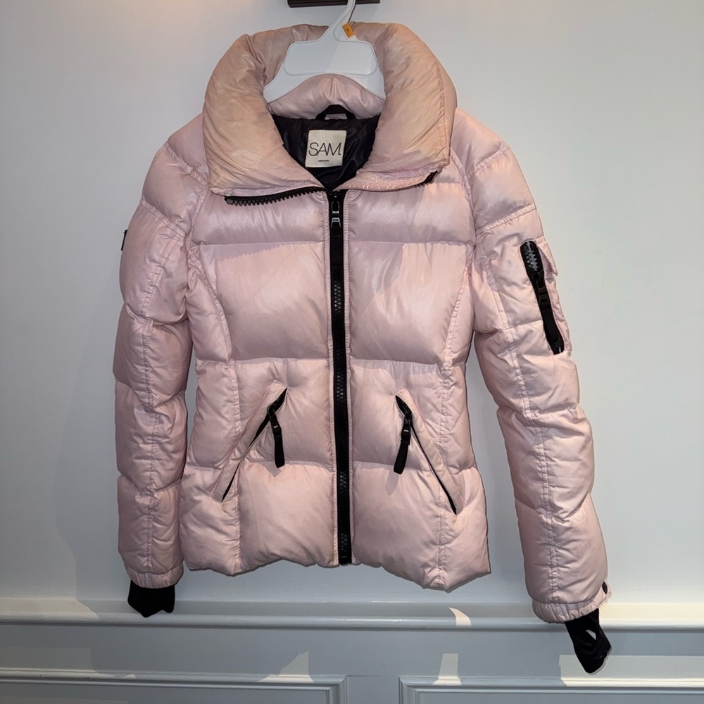 SAM Pink and Black Jacket